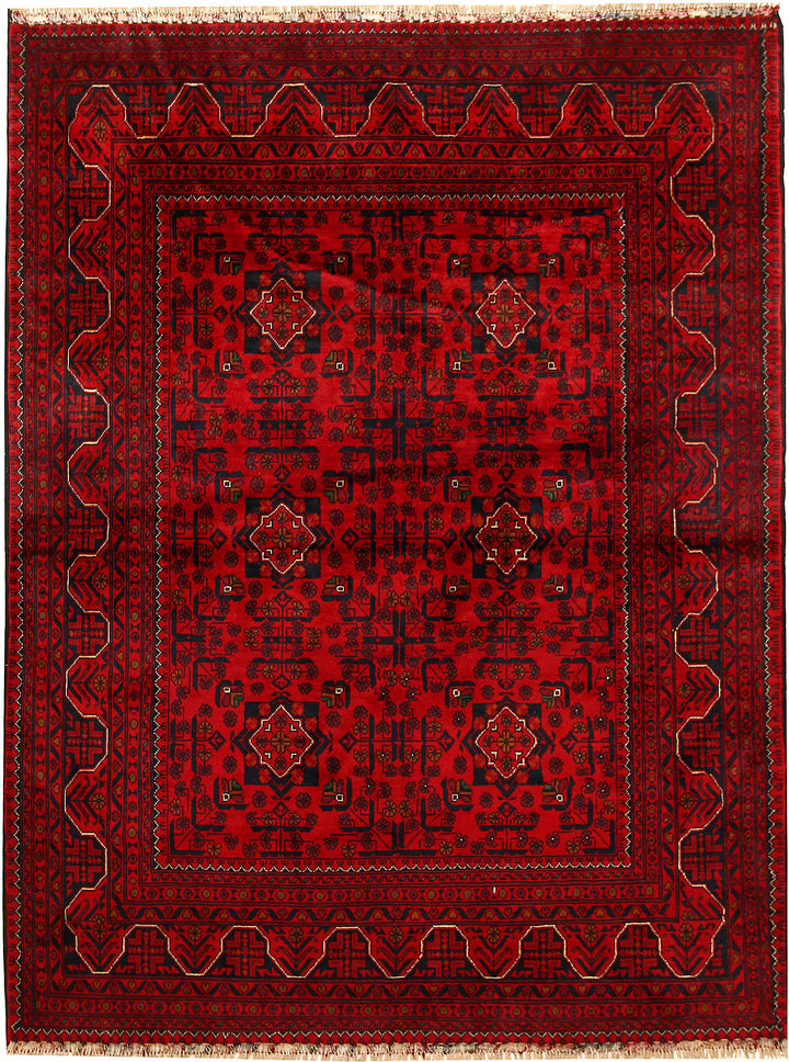 Dark Red Khal Mohammadi 4' 10 x 6' 4 - No. 67942 - ALRUG Rug Store