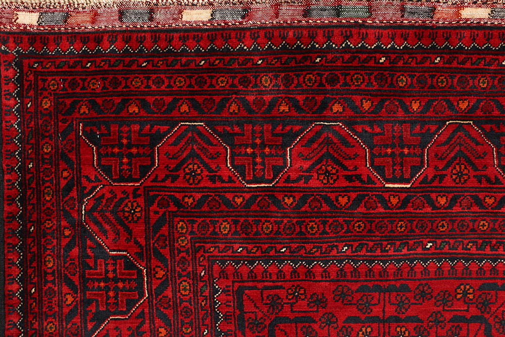 Dark Red Khal Mohammadi 4' 10 x 6' 5 - No. 67943 - ALRUG Rug Store