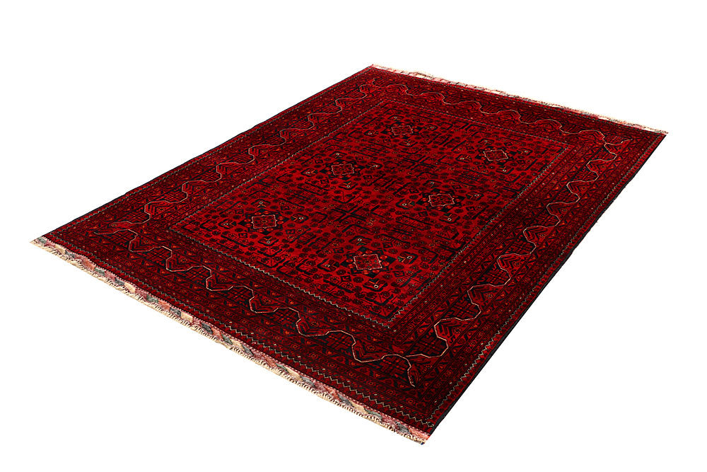 Dark Red Khal Mohammadi 4' 10 x 6' 5 - No. 67943 - ALRUG Rug Store