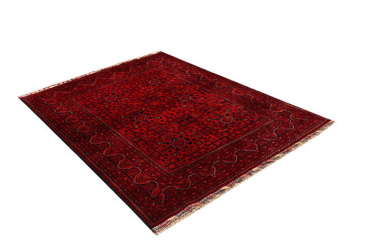Dark Red Khal Mohammadi 4' 10 x 6' 5 - No. 67943 - ALRUG Rug Store