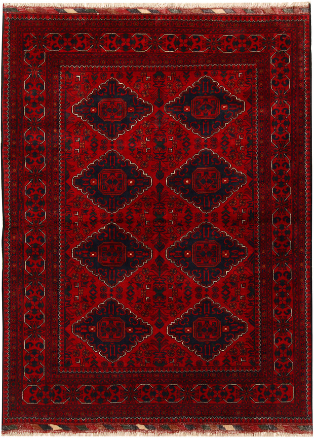 Dark Red Khal Mohammadi 4' 10 x 6' 6 - No. 67944 - ALRUG Rug Store
