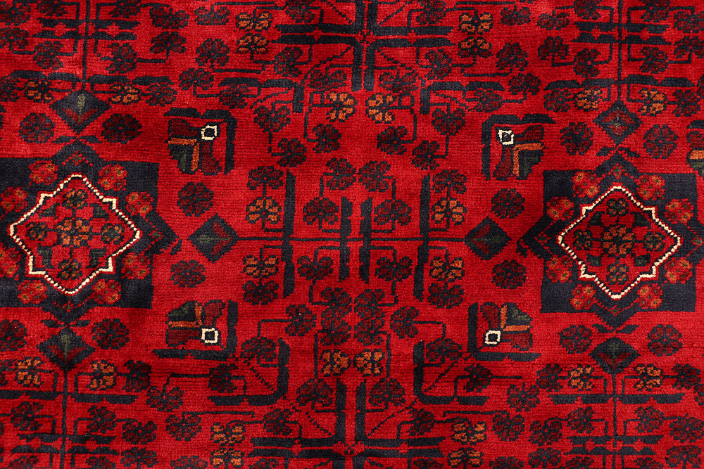 Dark Red Khal Mohammadi 4' 10 x 6' 5 - No. 67945 - ALRUG Rug Store