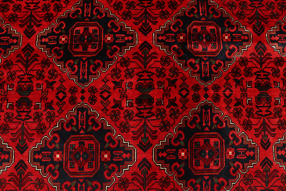 Dark Red Khal Mohammadi 9' 8 x 12' 1 - No. 67946 - ALRUG Rug Store