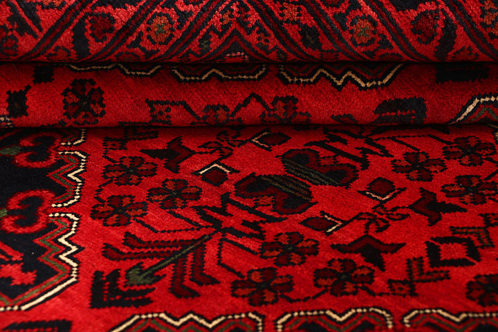 Dark Red Khal Mohammadi 9' 8 x 12' 1 - No. 67946 - ALRUG Rug Store