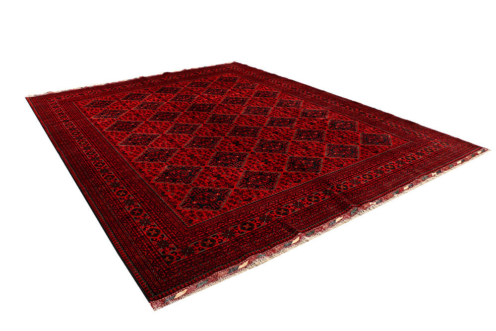 Dark Red Khal Mohammadi 9' 8 x 12' 1 - No. 67946 - ALRUG Rug Store