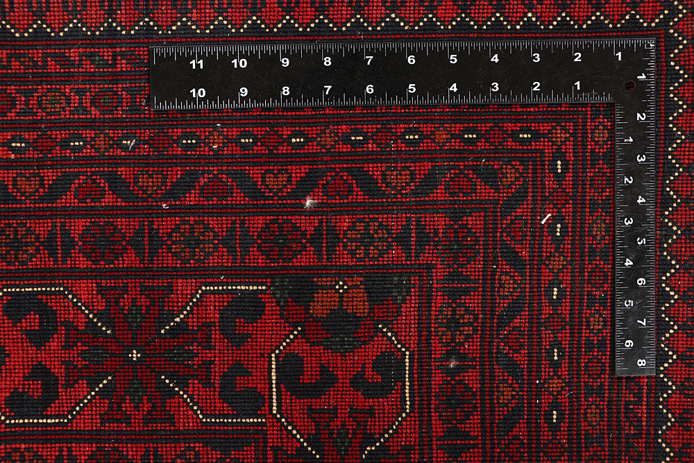 Dark Red Khal Mohammadi 9' 8 x 12' 1 - No. 67946 - ALRUG Rug Store