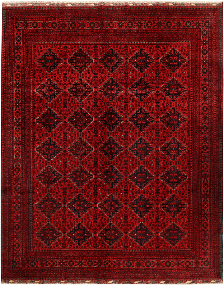 Dark Red Khal Mohammadi 9' 8 x 12' 1 - No. 67946 - ALRUG Rug Store
