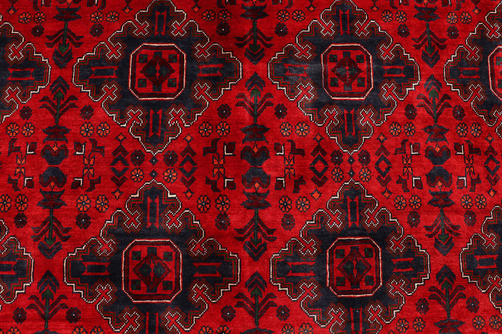 Dark Red Khal Mohammadi 7'  10" x 10'  11" - No. QA53934