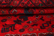 Dark Red Khal Mohammadi 7'  10" x 10'  11" - No. QA53934