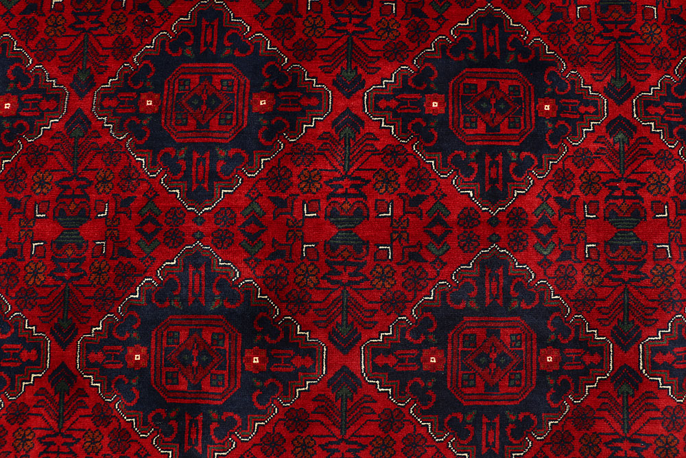 Dark Red Khal Mohammadi 8' 2 x 11' - No. 67948 - ALRUG Rug Store