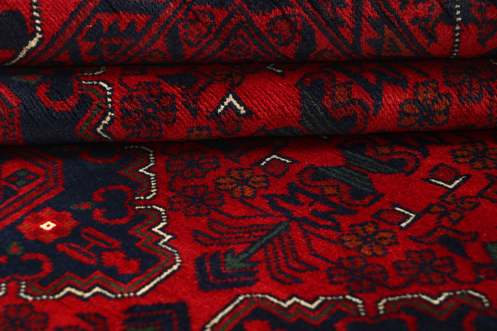 Dark Red Khal Mohammadi 8' 2 x 11' - No. 67948 - ALRUG Rug Store