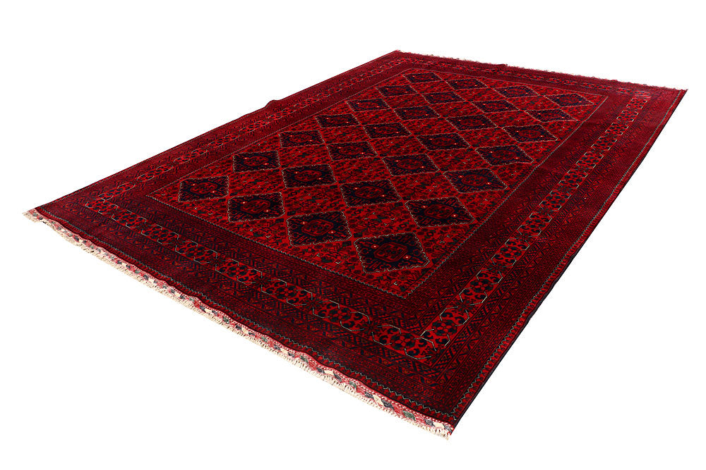 Dark Red Khal Mohammadi 8' 2 x 11' - No. 67948 - ALRUG Rug Store
