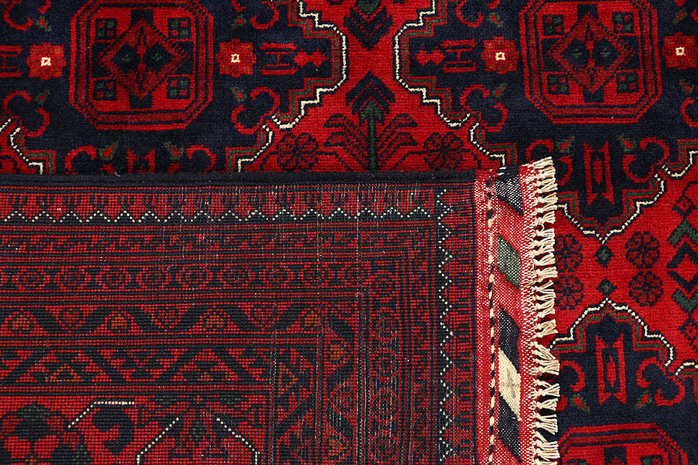 Dark Red Khal Mohammadi 8' 2 x 11' - No. 67948 - ALRUG Rug Store