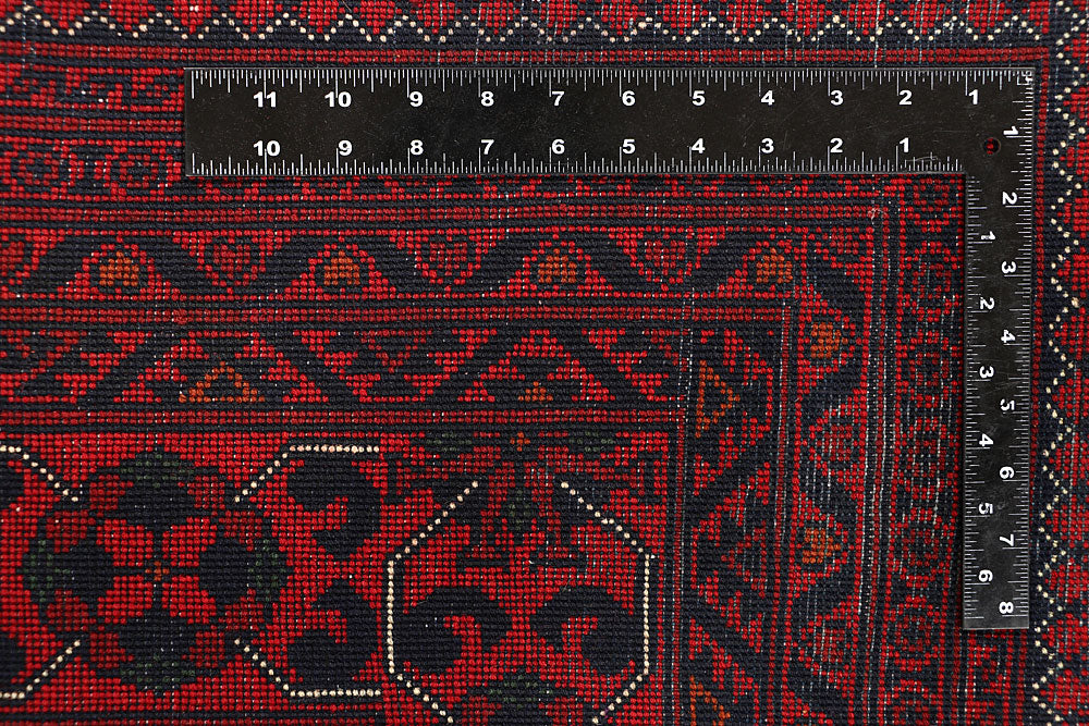 Dark Red Khal Mohammadi 8' 2 x 11' - No. 67948 - ALRUG Rug Store