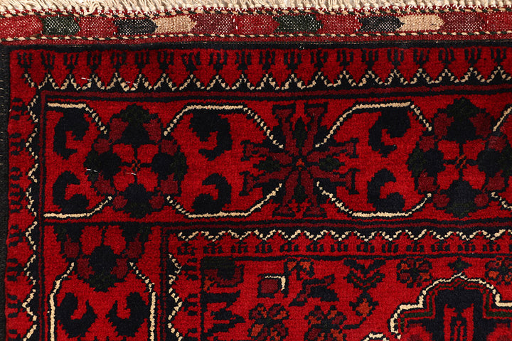 Dark Red Khal Mohammadi 2' 8 x 6' 9 - No. 67951 - ALRUG Rug Store