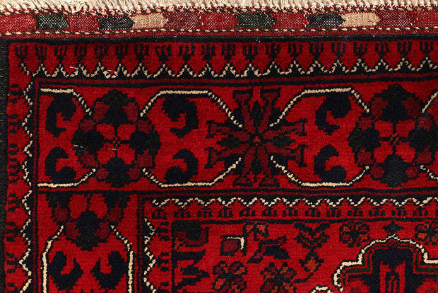 Dark Red Khal Mohammadi 2'  8" x 6'  9" - No. QA35684