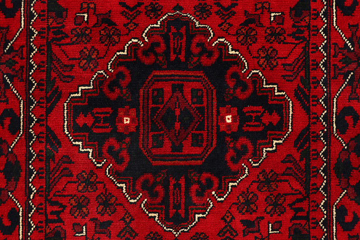 Dark Red Khal Mohammadi 2' 8 x 6' 9 - No. 67951 - ALRUG Rug Store