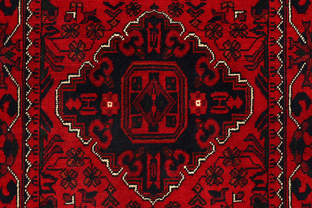 Dark Red Khal Mohammadi 2'  8" x 6'  9" - No. QA35684