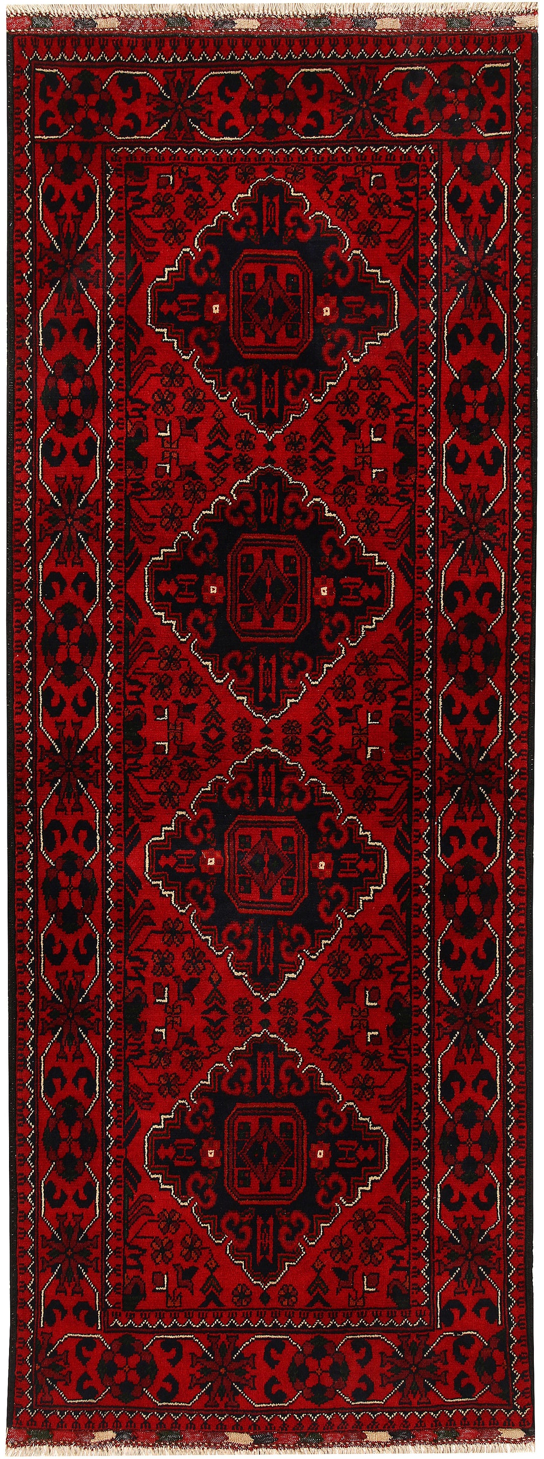 Dark Red Khal Mohammadi 2' 8 x 6' 9 - No. 67951 - ALRUG Rug Store
