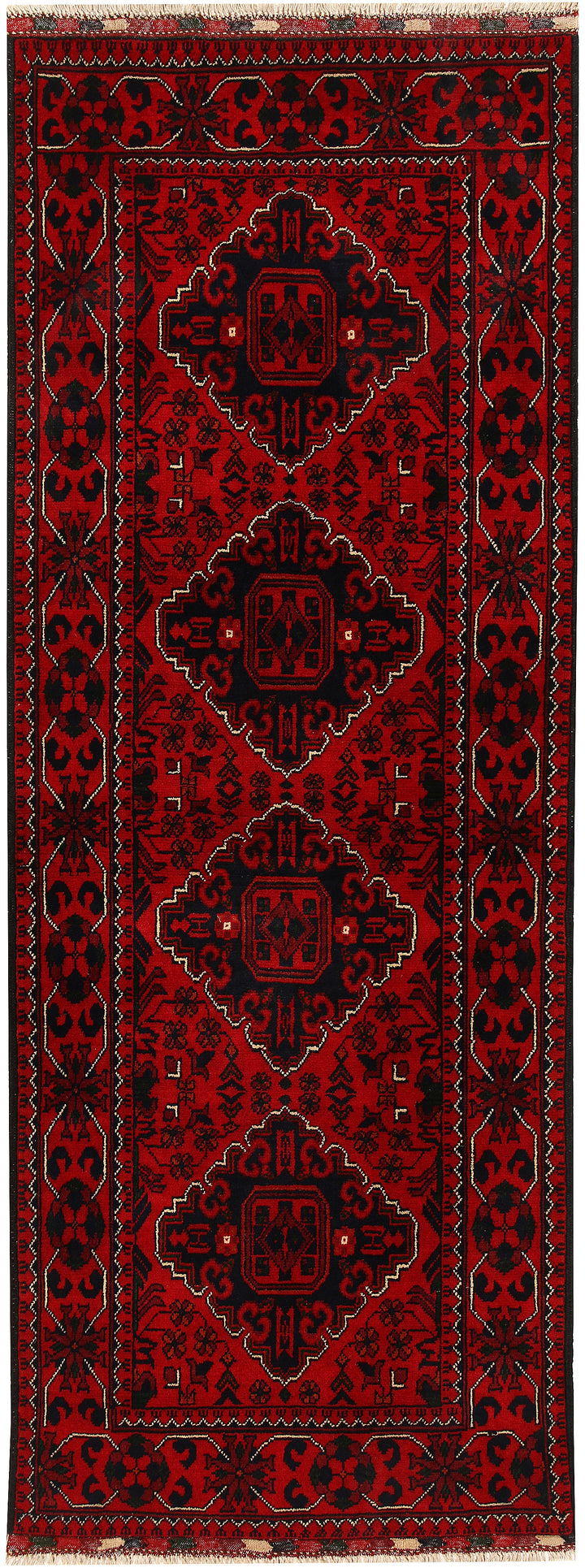 Dark Red Khal Mohammadi 2'  8" x 6'  9" - No. QA35684