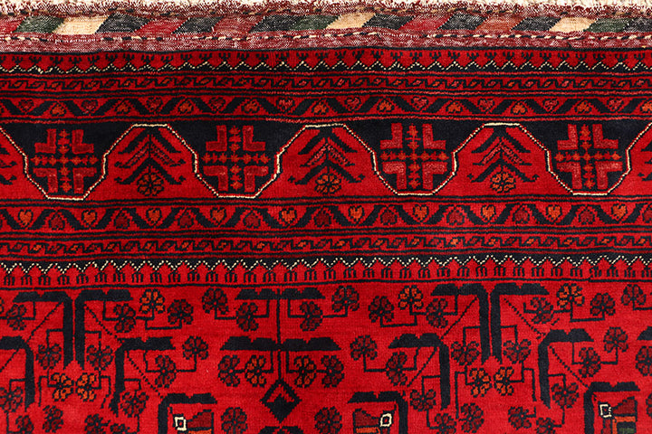 Dark Red Khal Mohammadi 6' 6 x 9' 7 - No. 67952 - ALRUG Rug Store