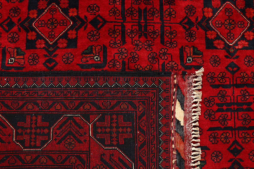 Dark Red Khal Mohammadi 6' 6 x 9' 7 - No. 67952 - ALRUG Rug Store
