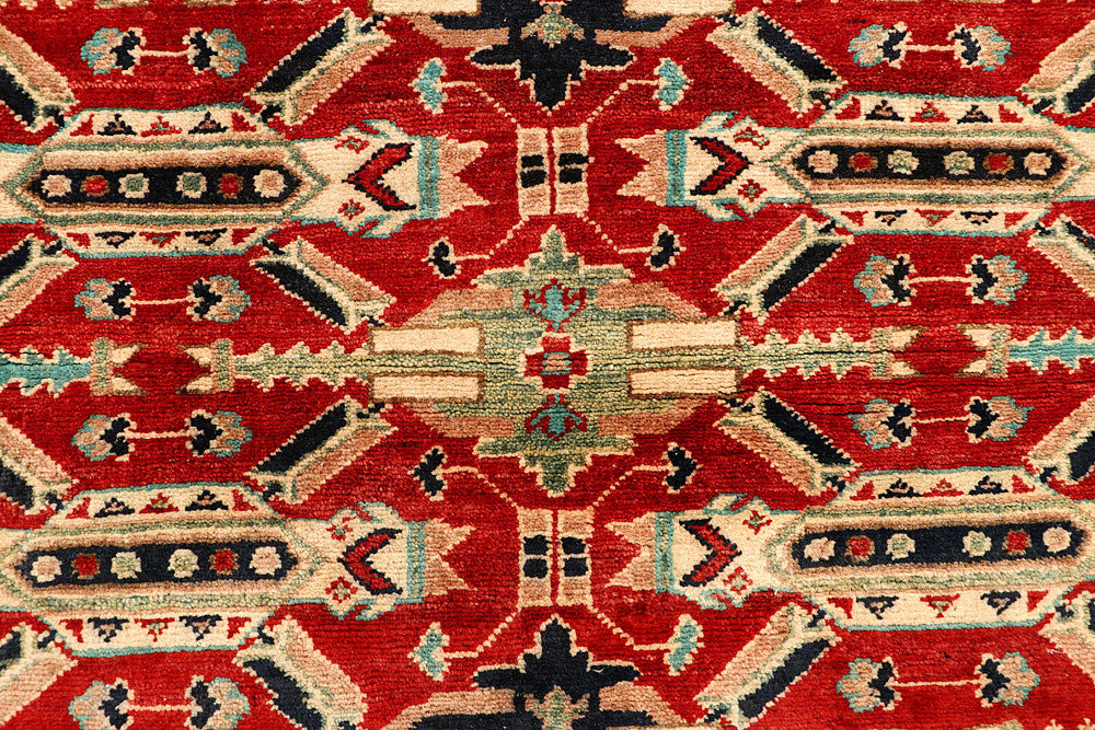 Dark Red Kazak 5' x 5' 11 - No. 67953 - ALRUG Rug Store