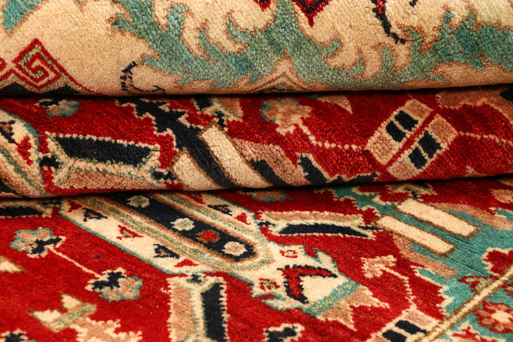 Dark Red Kazak 5' x 5' 11 - No. 67953 - ALRUG Rug Store