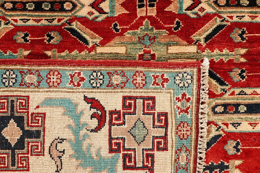 Dark Red Kazak 5' x 5' 11 - No. 67953 - ALRUG Rug Store