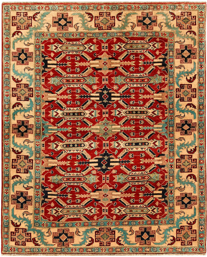 Dark Red Kazak 5' x 5' 11 - No. 67953 - ALRUG Rug Store