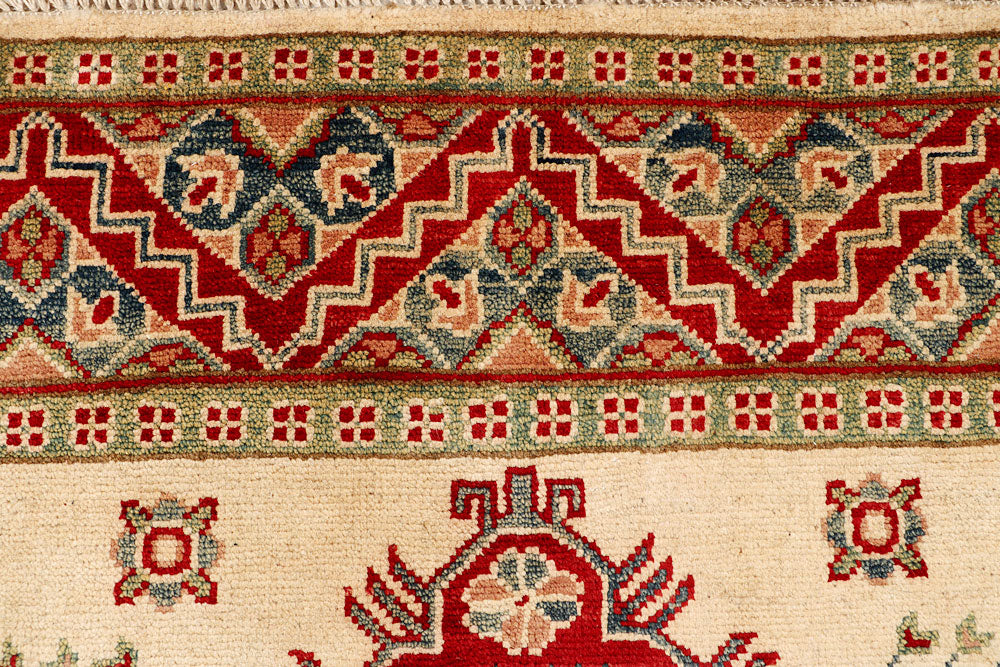 Bisque Kazak 5' 1 x 6' 11 - No. 67954 - ALRUG Rug Store
