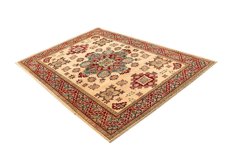 Bisque Kazak 5' 1 x 6' 11 - No. 67954 - ALRUG Rug Store