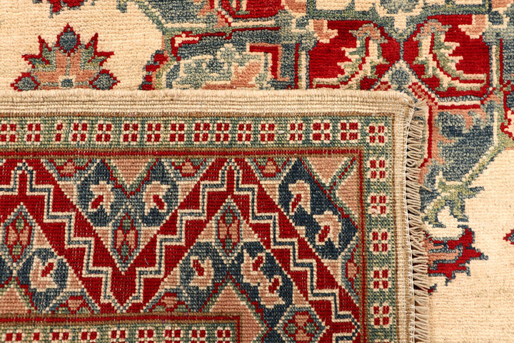 Bisque Kazak 5' 1 x 6' 11 - No. 67954 - ALRUG Rug Store