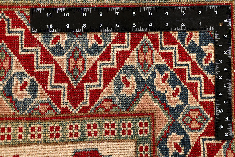 Bisque Kazak 5' 1 x 6' 11 - No. 67954 - ALRUG Rug Store