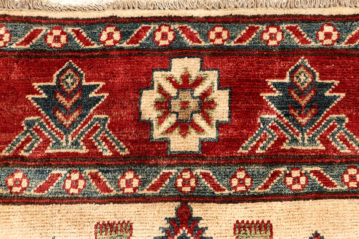 Bisque Kazak 4' 11 x 6' 8 - No. 67955 - ALRUG Rug Store