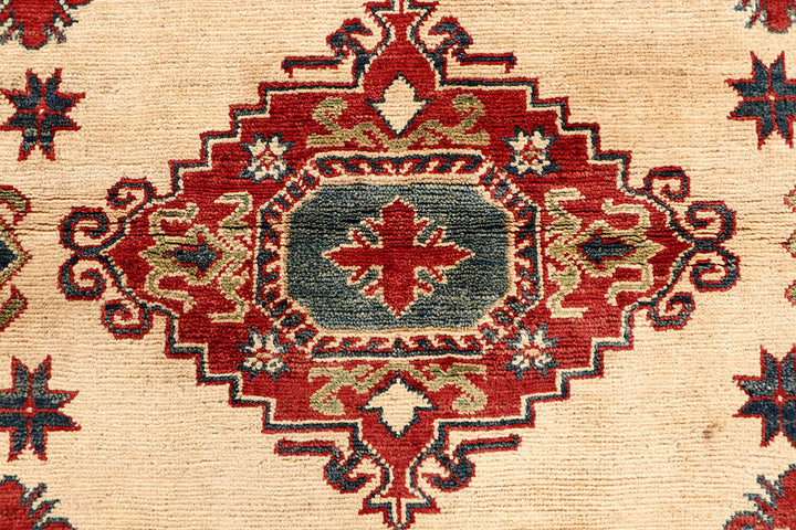 Bisque Kazak 4' 11 x 6' 8 - No. 67955 - ALRUG Rug Store