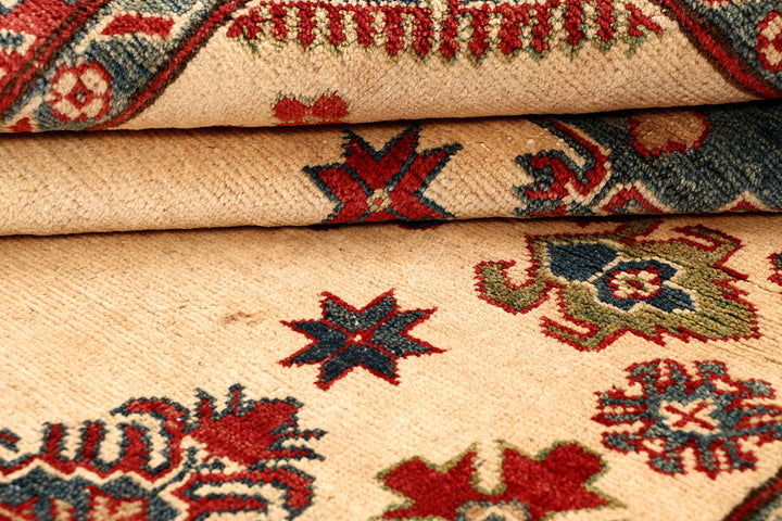 Bisque Kazak 4' 11 x 6' 8 - No. 67955 - ALRUG Rug Store