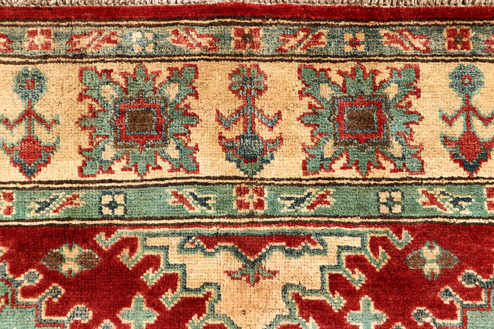 Dark Red Kazak 4' 10 x 6' 8 - No. 67956 - ALRUG Rug Store