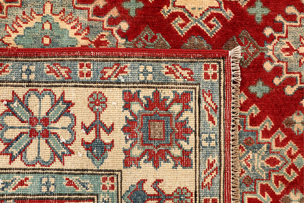 Dark Red Kazak 4' 10 x 6' 8 - No. 67956 - ALRUG Rug Store