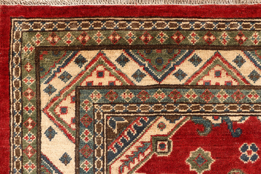 Dark Red Kazak 4' 11 x 6' 6 - No. 67959 - ALRUG Rug Store