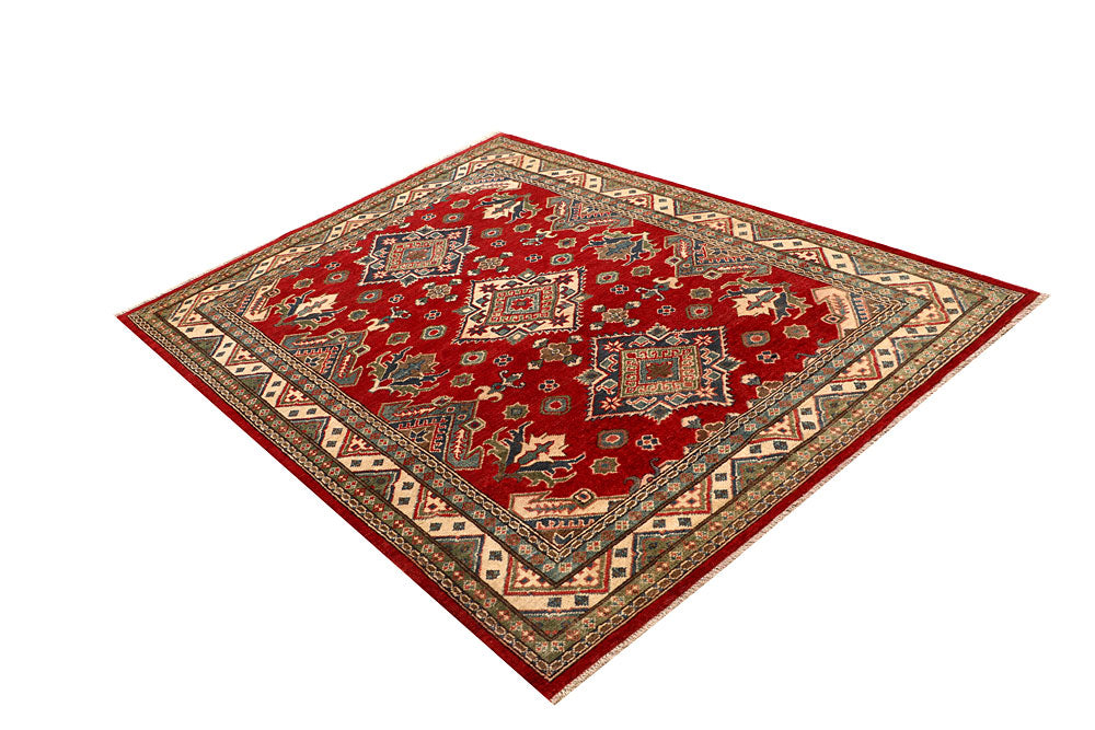 Dark Red Kazak 4' 11 x 6' 6 - No. 67959 - ALRUG Rug Store