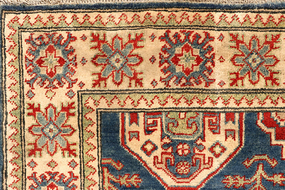 Dark Slateblue Kazak 5' x 6' 7 - No. 67960 - ALRUG Rug Store