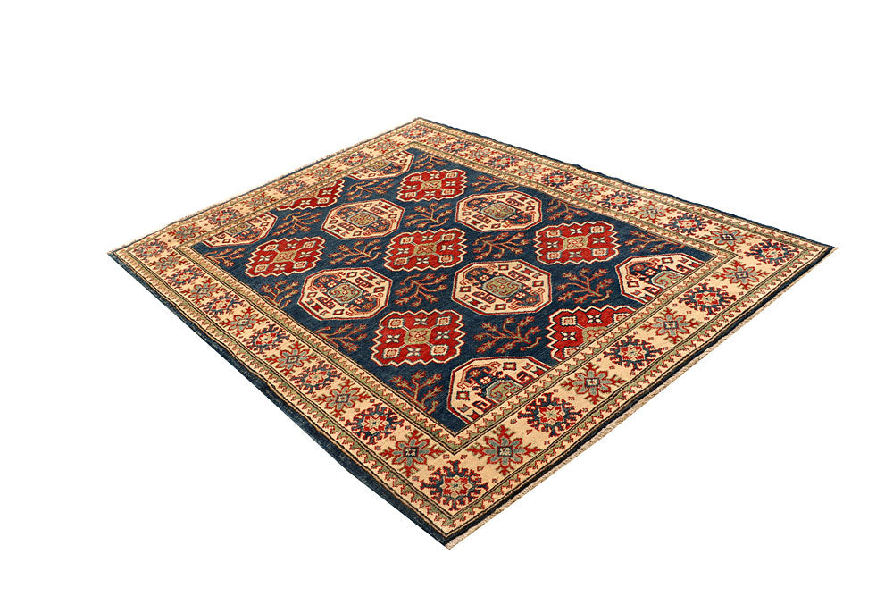 Dark Slateblue Kazak 5' x 6' 7 - No. 67960 - ALRUG Rug Store