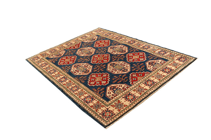 Dark Slateblue Kazak 5' x 6' 7 - No. 67960 - ALRUG Rug Store