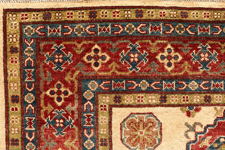 Bisque Kazak 5' x 6' 1 - No. 67961 - ALRUG Rug Store