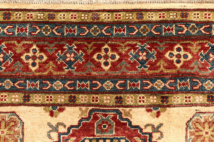 Bisque Kazak 5' x 6' 1 - No. 67961 - ALRUG Rug Store
