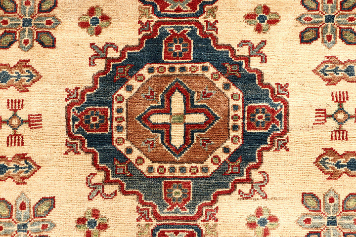 Bisque Kazak 5' x 6' 1 - No. 67961 - ALRUG Rug Store