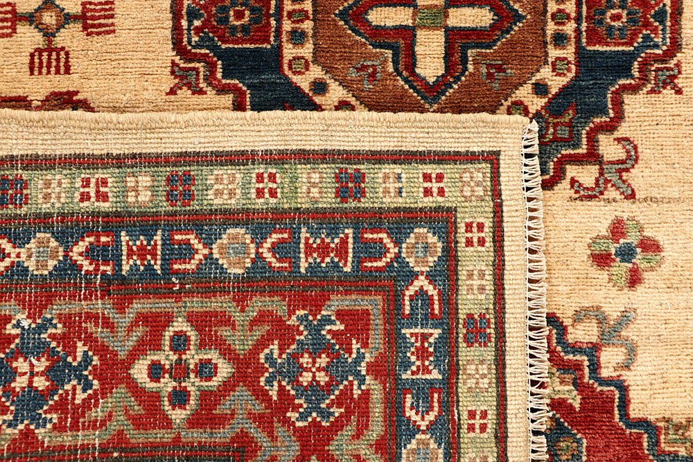 Bisque Kazak 5' x 6' 1 - No. 67961 - ALRUG Rug Store