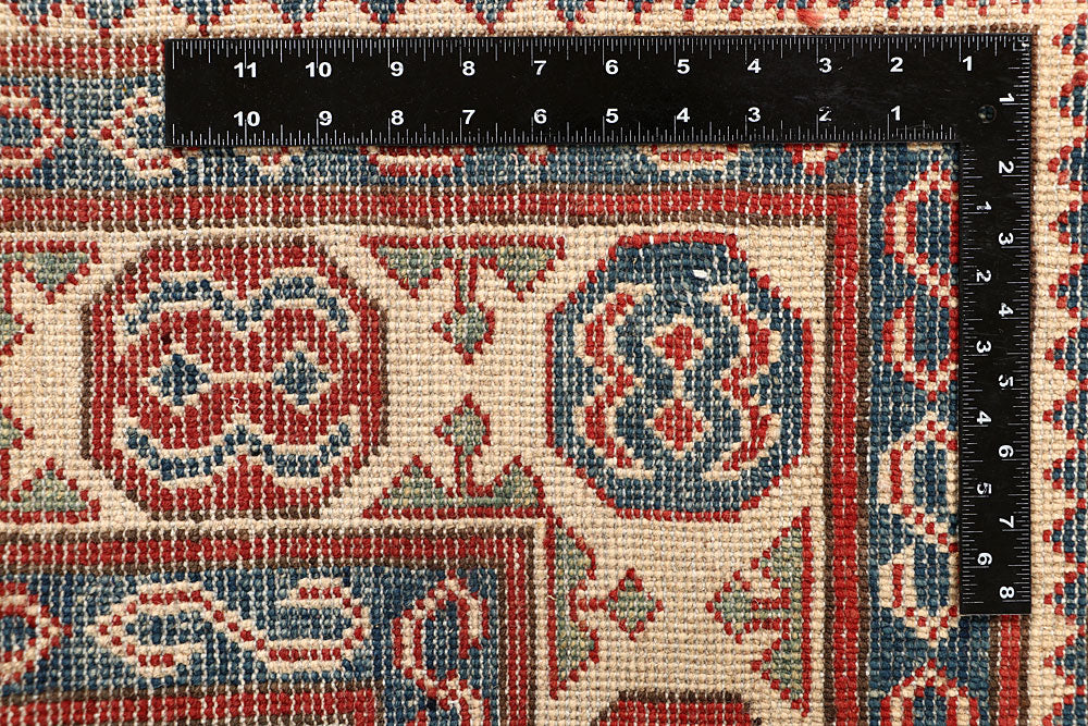 Cadet Blue Kazak 5' x 7' 1 - No. 67962 - ALRUG Rug Store