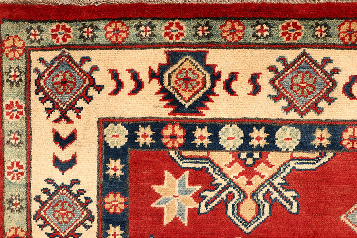 Firebrick Kazak 4' 10 x 6' 6 - No. 67963 - ALRUG Rug Store